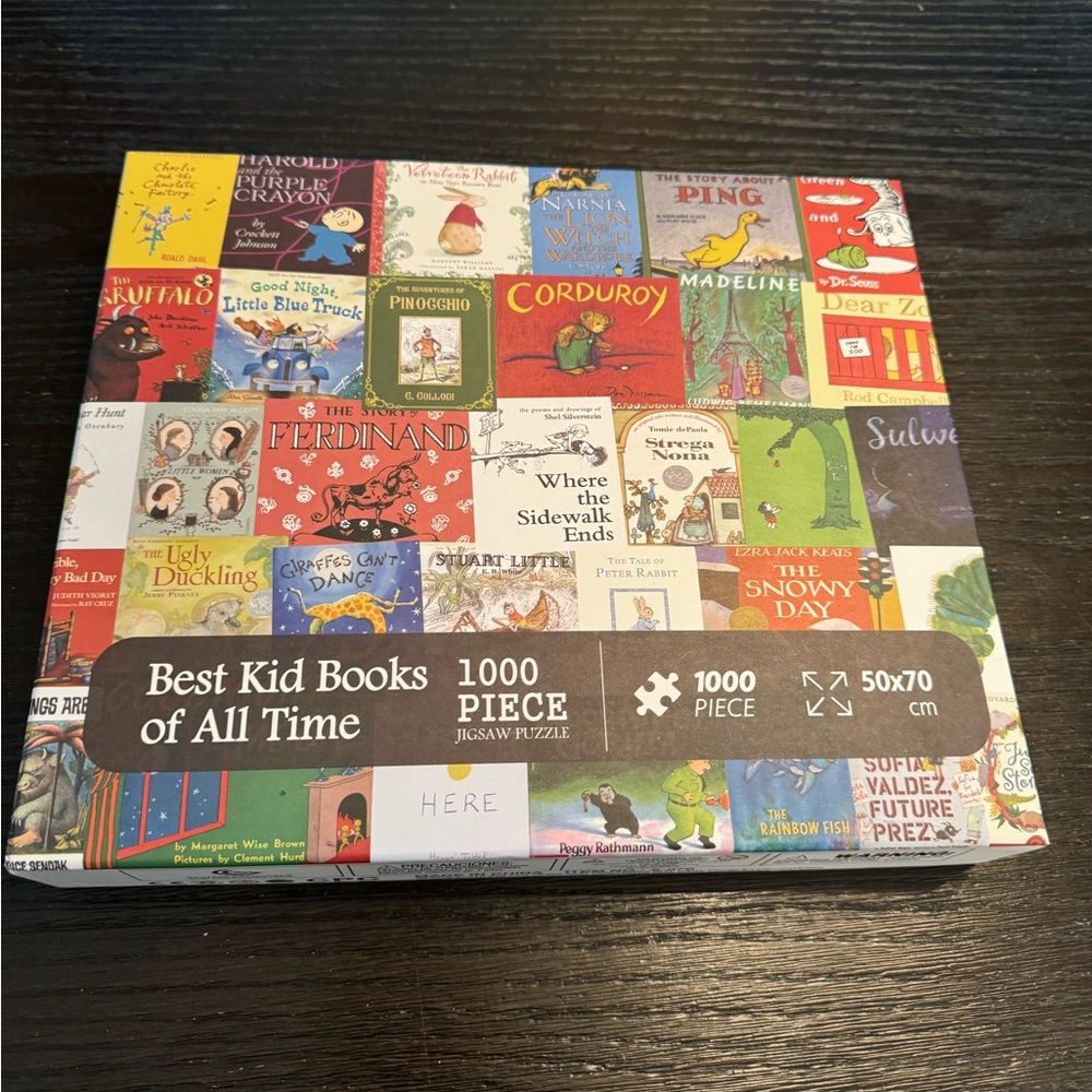 “Best Kid Books of All Time” 1000 Piece Jigsaw Puzzle